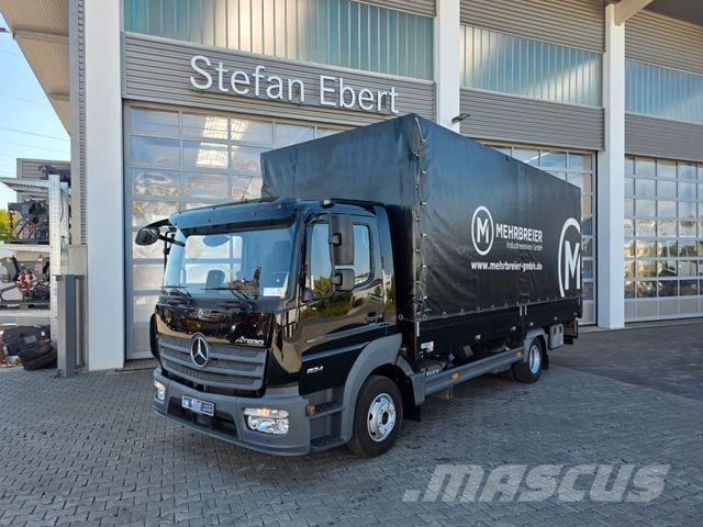 Mercedes-Benz Atego 824 L Bär LBW 1.000kg AHK Klima 3 Sitze Camión con caja abierta