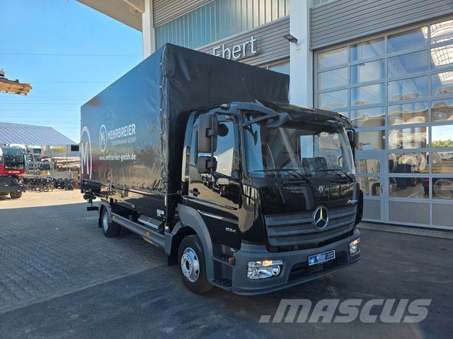 Mercedes-Benz Atego 824 L Bär LBW 1.000kg AHK Klima 3 Sitze Camión con caja abierta