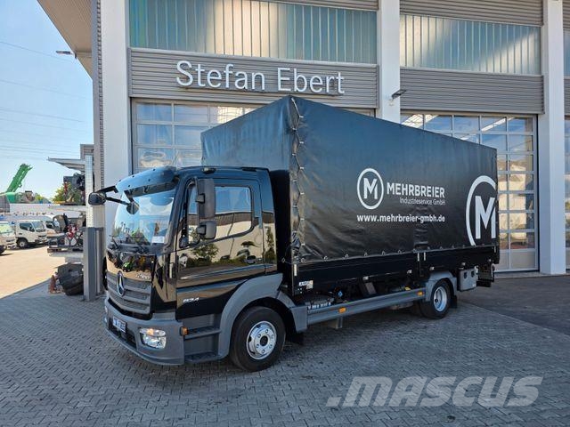 Mercedes-Benz Atego 824 L Bär LBW 1.000kg AHK Klima 3 Sitze Camión con caja abierta