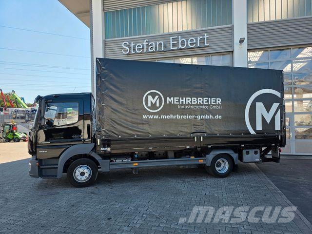 Mercedes-Benz Atego 824 L Bär LBW 1.000kg AHK Klima 3 Sitze Camión con caja abierta
