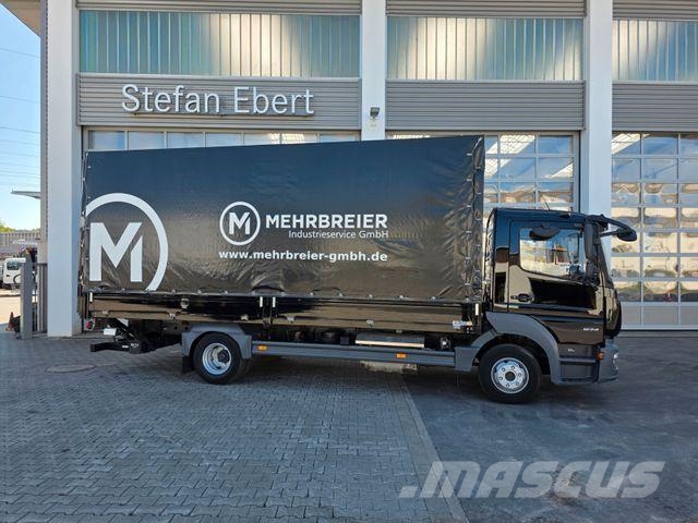 Mercedes-Benz Atego 824 L Bär LBW 1.000kg AHK Klima 3 Sitze Camión con caja abierta