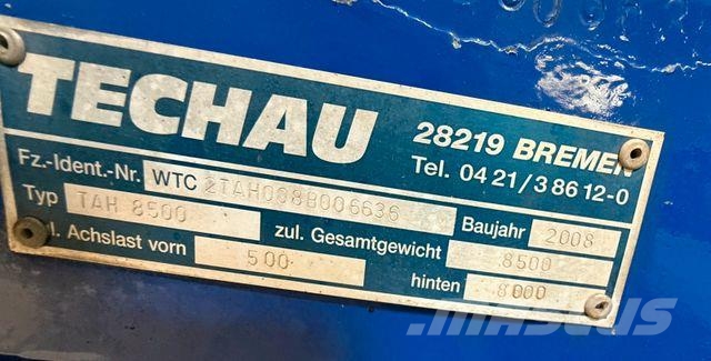 Mercedes-Benz ATEGO 824L - 196 TKm - EURO5 - TECHAU 33-WL-TR Camiones portacoches