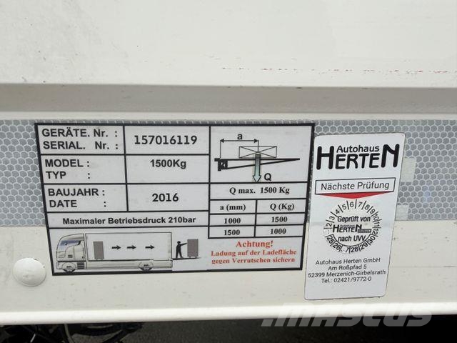 Mercedes-Benz Atego1223L/Koffer/LBW/Automatik/Klima/TÜV/FIN17 Kofferaufbau