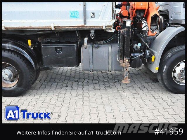 Mercedes-Benz Axor 1833, 4x4, Kran 3 Seiten Kipper, Funk Tovornjaki z žerjavom