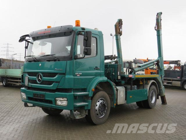 Mercedes-Benz Axor 1829 Absetzkipper Meiller AK 12 MT Razstavljivi tovornjaki z žičnimi dvigali