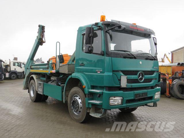 Mercedes-Benz Axor 1829 Absetzkipper Meiller AK 12 MT Razstavljivi tovornjaki z žičnimi dvigali