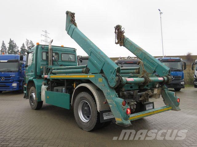 Mercedes-Benz Axor 1829 Absetzkipper Meiller AK 12 MT Razstavljivi tovornjaki z žičnimi dvigali