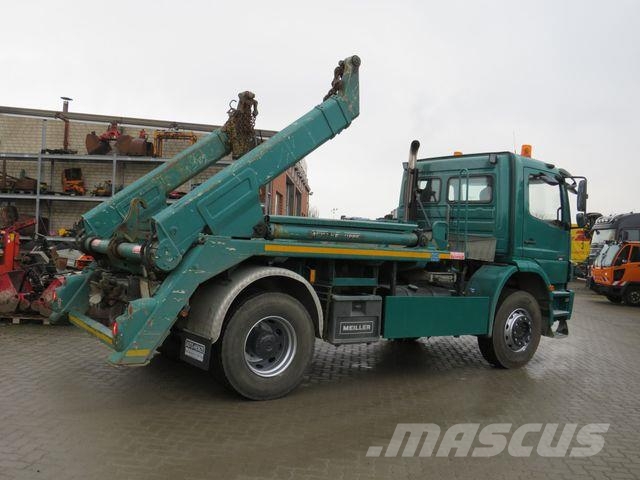 Mercedes-Benz Axor 1829 Absetzkipper Meiller AK 12 MT Razstavljivi tovornjaki z žičnimi dvigali