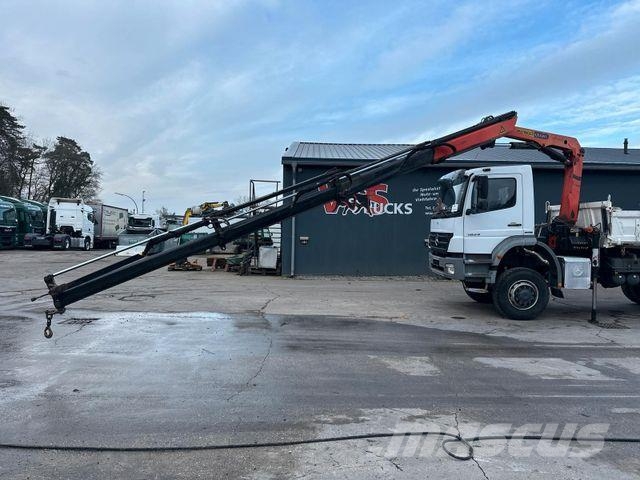 Mercedes-Benz Axor 1824 4x4 EU5 DSK, Palfinger PK9501 LK 6m³ Tipper trucks