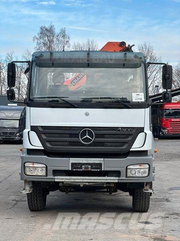 Mercedes-Benz Axor 1824 4x4 EU5 DSK, Palfinger PK9501 LK 6m³ Tipper trucks