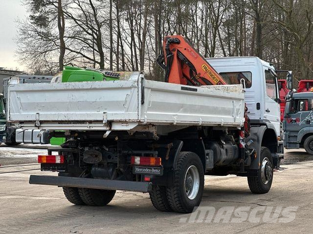 Mercedes-Benz Axor 1824 4x4 EU5 DSK, Palfinger PK9501 LK 6m³ Tipper trucks