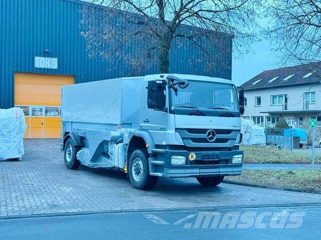 Mercedes-Benz Axor 1824 - Ruthmann Cargoloader - 140 TKm Моторизирани платформи с талига