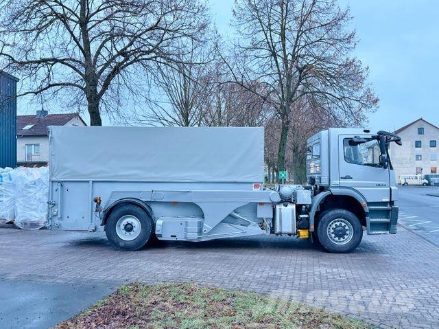 Mercedes-Benz Axor 1824 - Ruthmann Cargoloader - 140 TKm Моторизирани платформи с талига