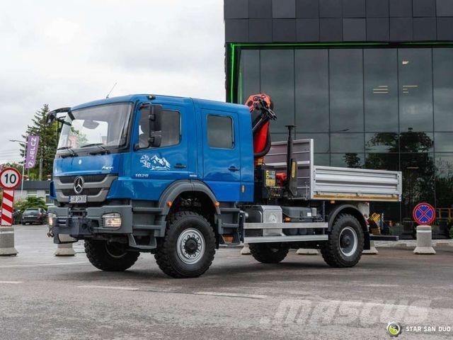 Mercedes-Benz AXOR 1829 4x4 Palfinger PK 8501 Crane Camiones grúa