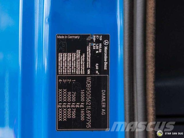 Mercedes-Benz AXOR 1829 4x4 Palfinger PK 8501 Crane Camiones grúa