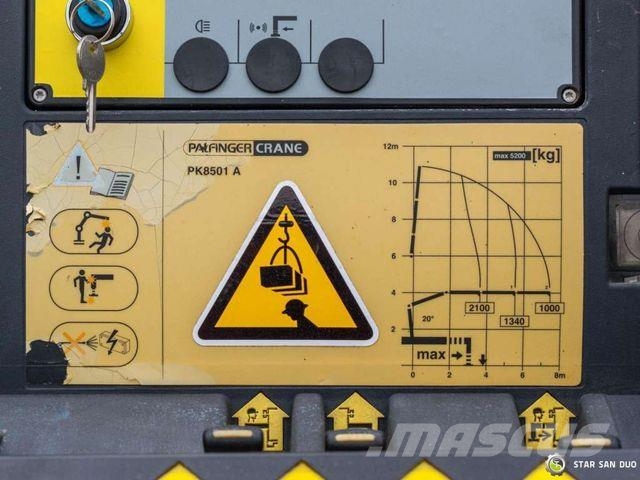 Mercedes-Benz AXOR 1829 4x4 Palfinger PK 8501 Crane Camiones grúa