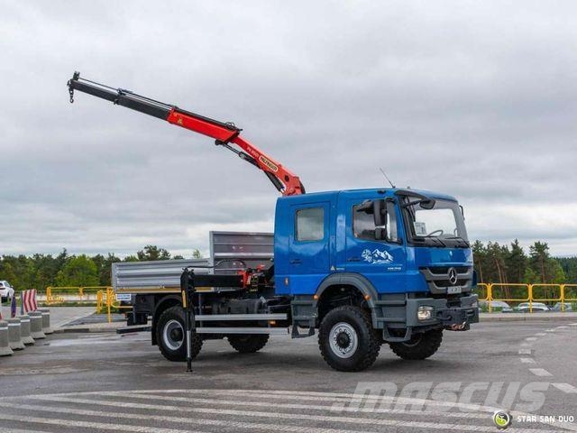 Mercedes-Benz AXOR 1829 4x4 Palfinger PK 8501 Crane Camiones grúa