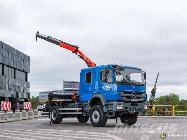 Mercedes-Benz AXOR 1829 4x4 Palfinger PK 8501 Crane Camiones grúa