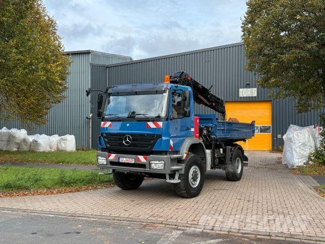 Mercedes-Benz AXOR 1829 - 4x4 - 172 TKm - Kran Hiab 099ES-5 Kranwagen