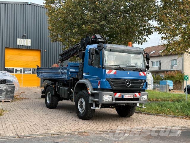 Mercedes-Benz AXOR 1829 - 4x4 - 172 TKm - Kran Hiab 099ES-5 Kranwagen