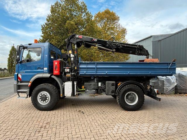 Mercedes-Benz AXOR 1829 - 4x4 - 172 TKm - Kran Hiab 099ES-5 Kranwagen