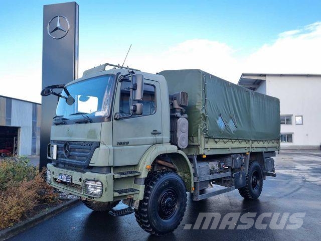 Mercedes-Benz Axor 1829 A 4x4 Pritsche/Plane 3 Stück شاحنات بغطاء جانبي