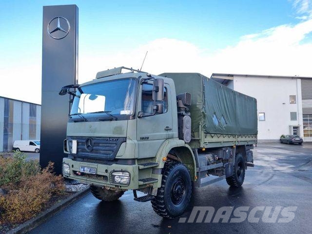 Mercedes-Benz Axor 1829 A 4x4 Pritsche/Plane 3 Stück شاحنات بغطاء جانبي