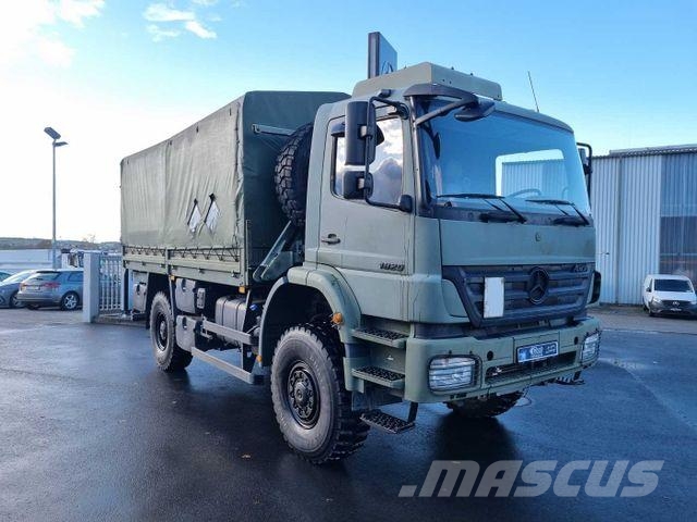 Mercedes-Benz Axor 1829 A 4x4 Pritsche/Plane 3 Stück شاحنات بغطاء جانبي