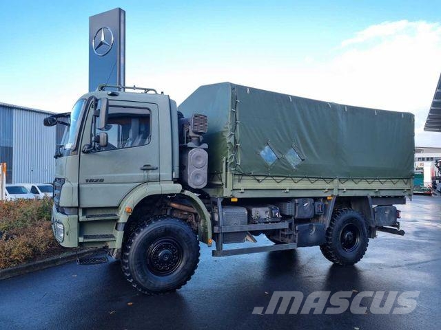 Mercedes-Benz Axor 1829 A 4x4 Pritsche/Plane 3 Stück شاحنات بغطاء جانبي