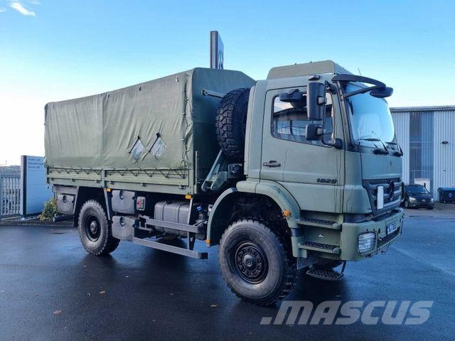 Mercedes-Benz Axor 1829 A 4x4 Pritsche/Plane 3 Stück شاحنات بغطاء جانبي