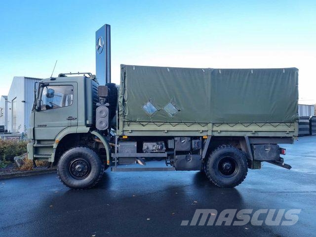 Mercedes-Benz Axor 1829 A 4x4 Pritsche/Plane 3 Stück شاحنات بغطاء جانبي