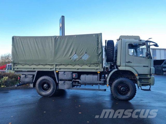 Mercedes-Benz Axor 1829 A 4x4 Pritsche/Plane 3 Stück شاحنات بغطاء جانبي