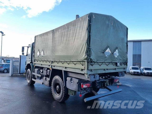 Mercedes-Benz Axor 1829 A 4x4 Pritsche/Plane 3 Stück شاحنات بغطاء جانبي