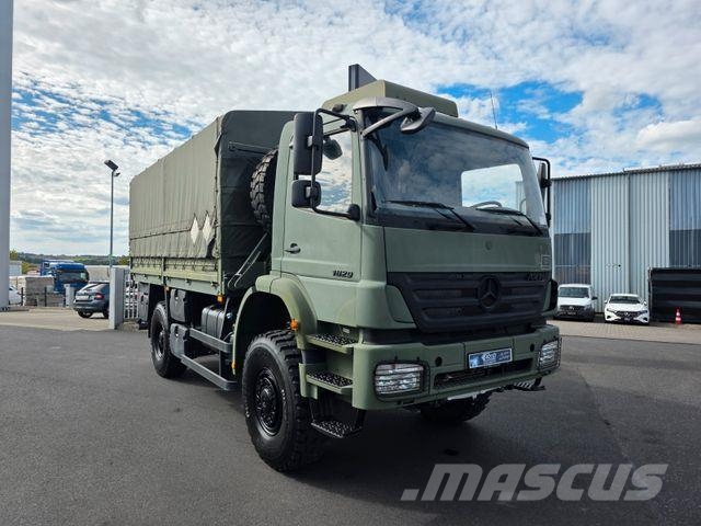 Mercedes-Benz Axor 1829 A 4x4 Allrad Expedition Schwenkluke Tovornjaki s ponjavo