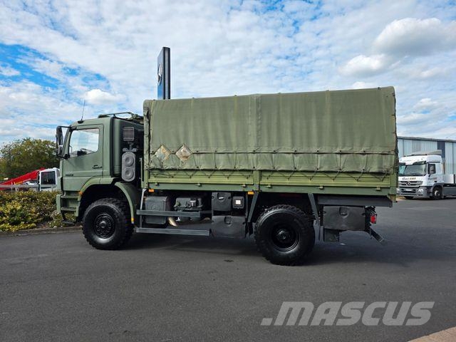 Mercedes-Benz Axor 1829 A 4x4 Allrad Expedition Schwenkluke Tovornjaki s ponjavo