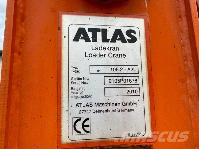 Mercedes-Benz Axor 1829 | Atlas 105.2*5&6. Funktion*manuell* Savivarčių priekabų vilkikai