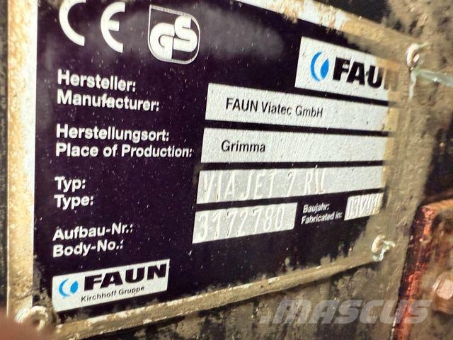 Mercedes-Benz Axor/1829/Euro5/Faun-VIAJET-7R/L/Kehrmaschine/ Kehrmaschine