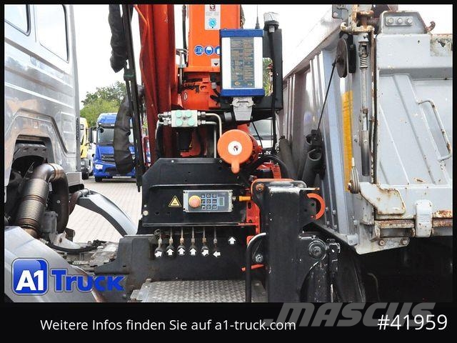 Mercedes-Benz Axor 1833, 4x4, Kran 3 Seiten Kipper, Funk Tovornjaki z žerjavom