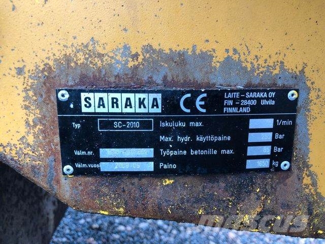 Mercedes-Benz AXOR 3240 SARAKA MT-27-4Z4 Domiešavače betónu