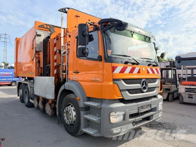 Mercedes-Benz Axor2629L Faun MSTS PACKER3/+Absetzbehälter/Eur5 Kamioni za otpad