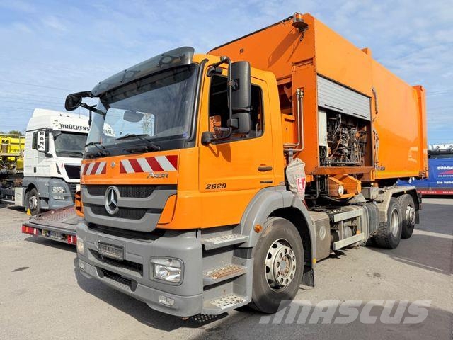 Mercedes-Benz Axor2629L Faun MSTS PACKER3/+Absetzbehälter/Eur5 Kamioni za otpad
