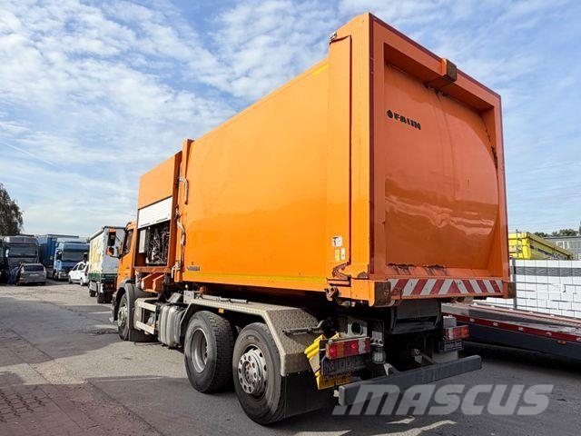Mercedes-Benz Axor2629L Faun MSTS PACKER3/+Absetzbehälter/Eur5 Kamioni za otpad