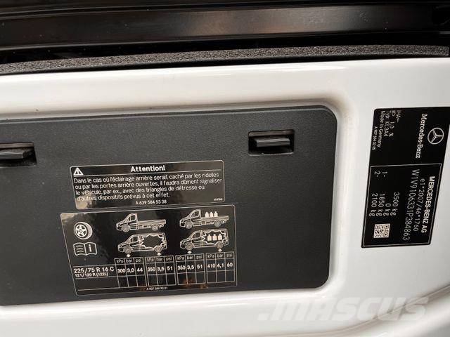 Mercedes-Benz e Sprinter L2H2 Kastenwagen/47KW/AC/Kamera Panel vanlar