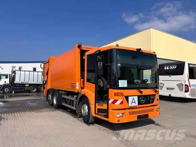 Mercedes-Benz Econic 2633 Faun Variopress II EEV Zöller Waste trucks