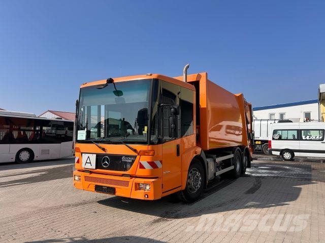 Mercedes-Benz Econic 2633 Faun Variopress II EEV Zöller Waste trucks