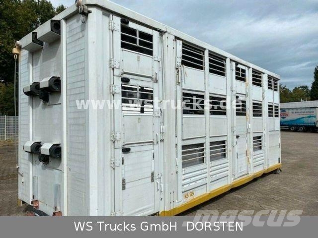 Mercedes-Benz KABA 3 Stock Vollalu Viehaufbau Автотранспорт для перевезення тварин