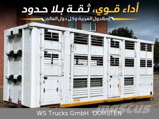 Mercedes-Benz KABA 3 Stock Vollalu Viehaufbau Автотранспорт для перевезення тварин