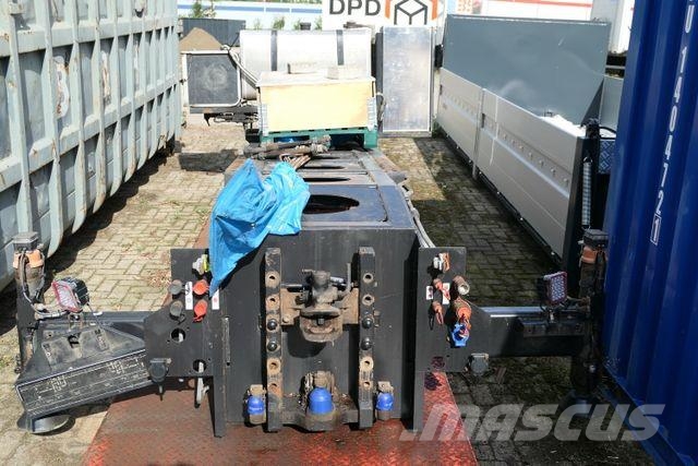 Mercedes-Benz Kran-Wechselsystem-Einheit, BDF, Hilfsrahmen Vlakke laadvloer met kraan