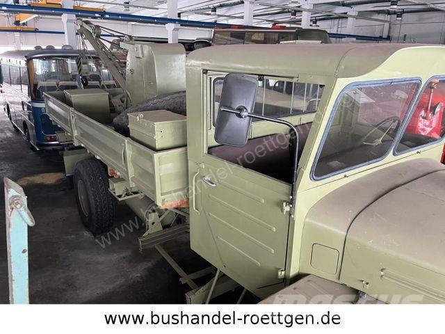 Mercedes-Benz L 315/LKW Abschlepper m. Kran/Oldtimer Bergungsfahrzeuge