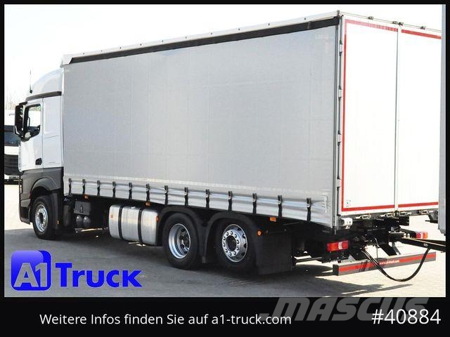 Mercedes-Benz MB 2545 LL, Retarder Navi Lenkachse, Nákladné vozidlá s bočnou zhrnovacou plachtou